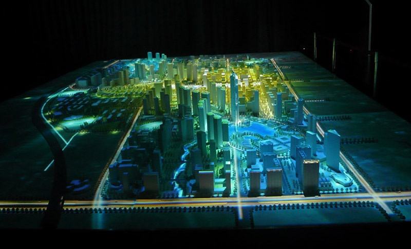 数字电子沙盘运用于城市H5三维在线展示
