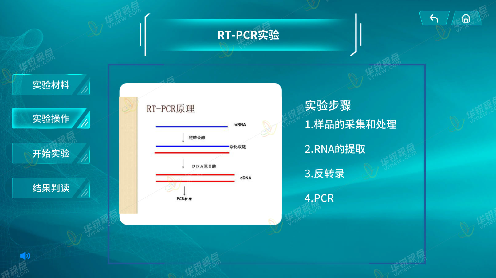 高致病性流感诊断VR虚拟仿真实验