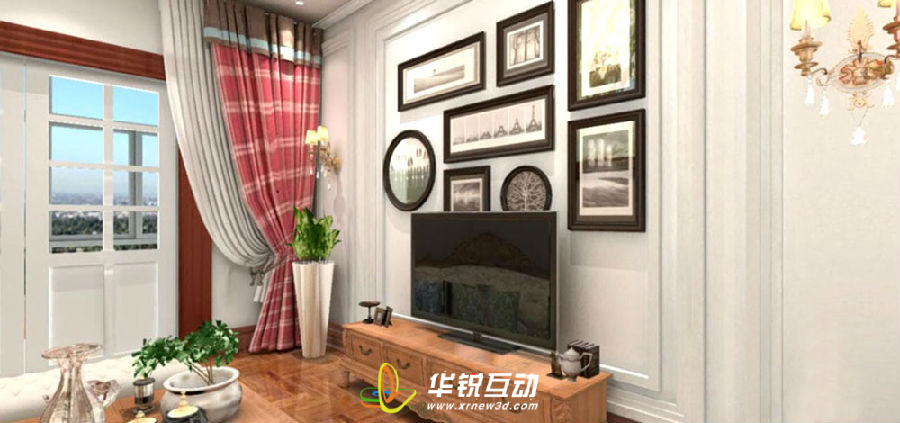 房地产样板间3D全景展示制作，带来全新互动式看房体验