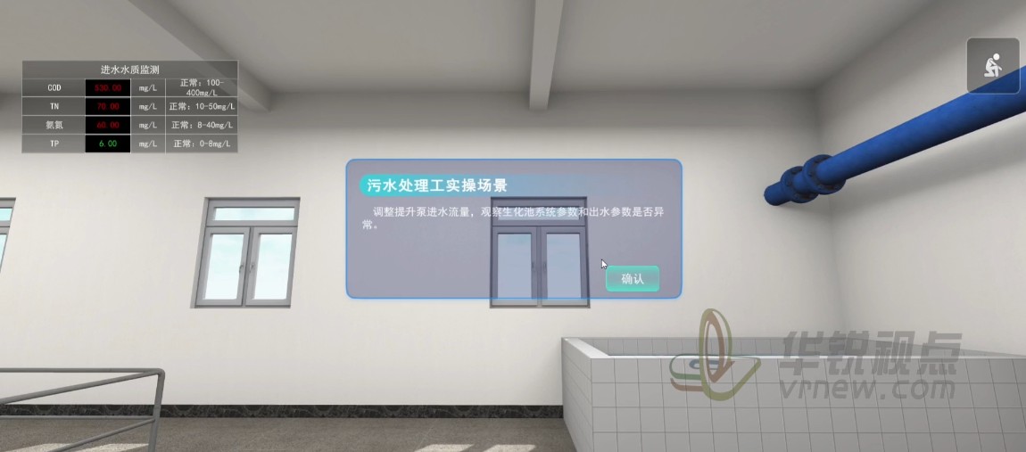 污水处理之数值动态3D可视化展示