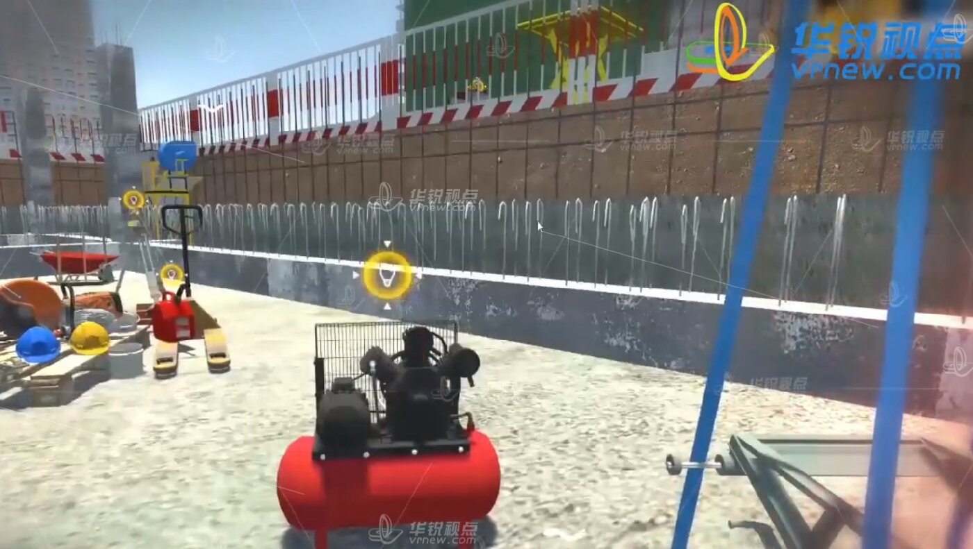 工业场景VR建筑作业实训系统