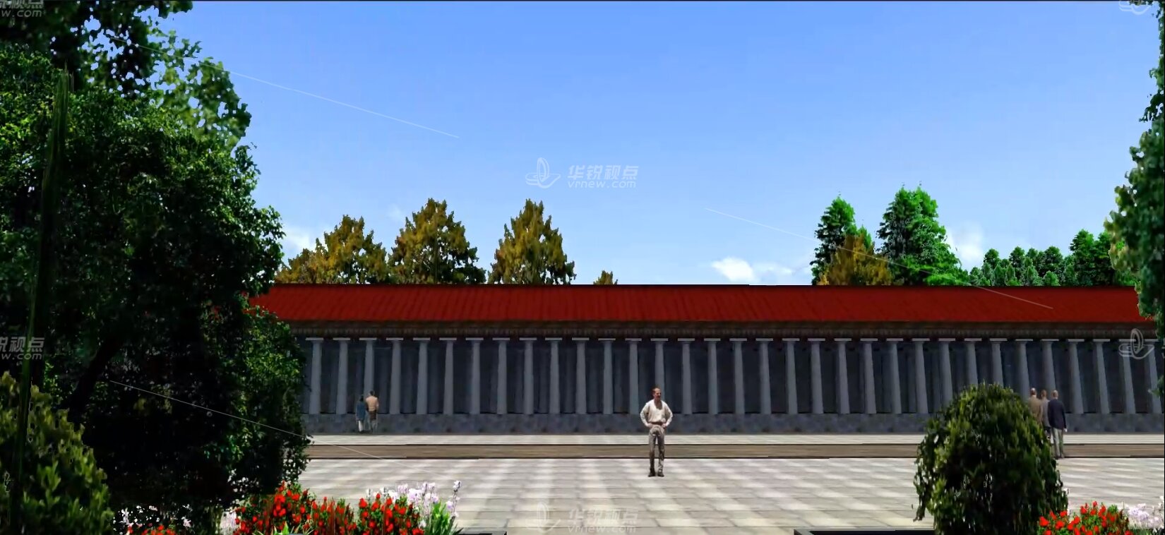 古希腊奥园场馆3D建模复原