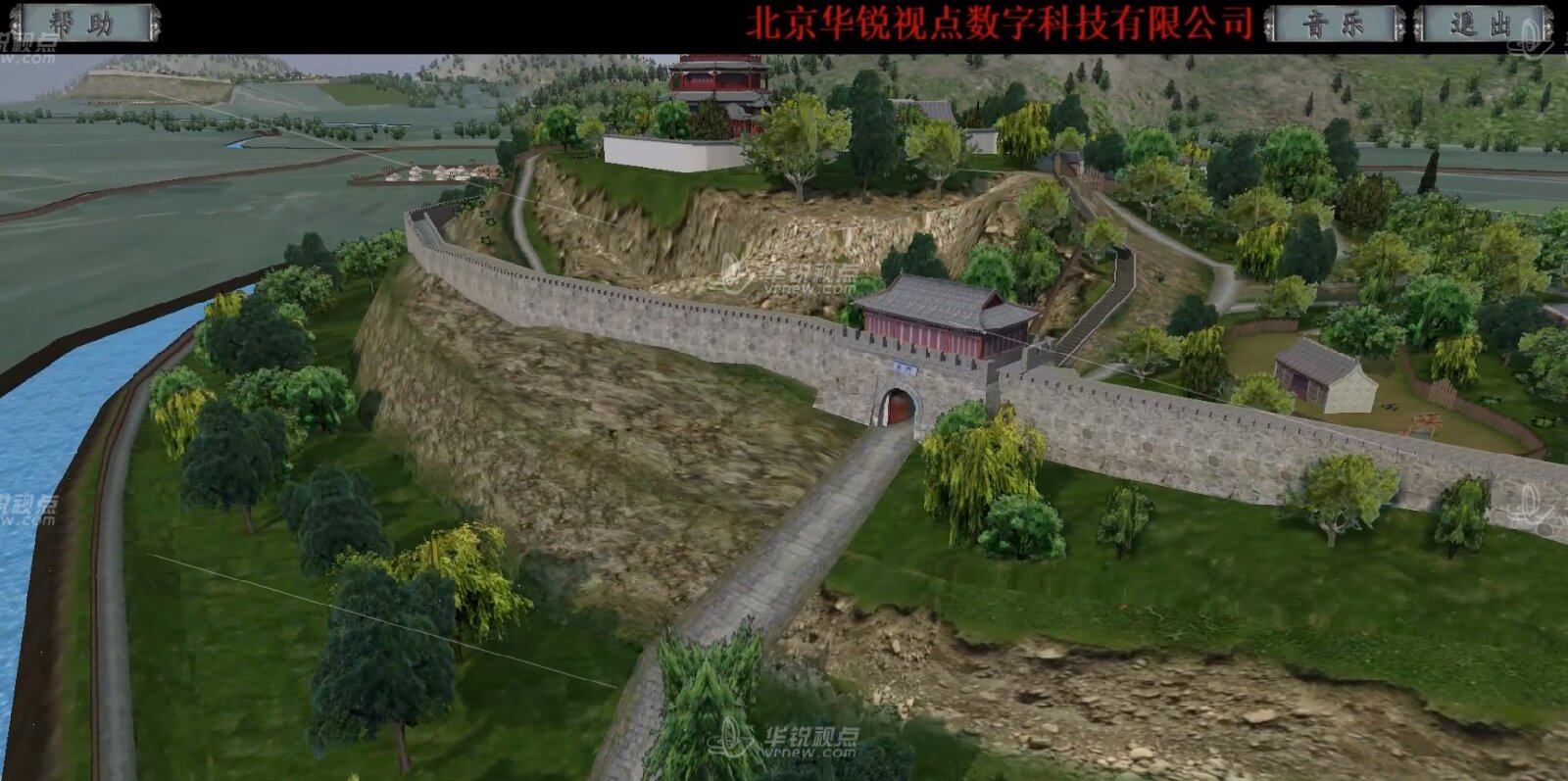 VR叶赫古城