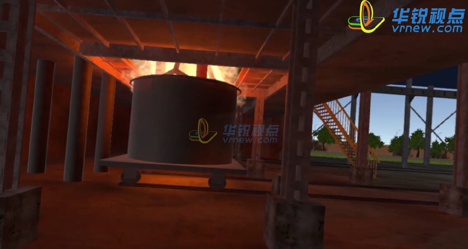 电熔镁炉 VR 数字孪生