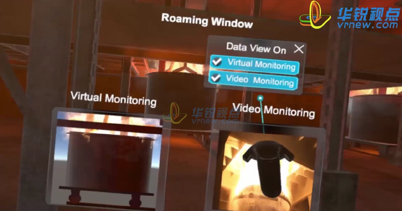 电熔镁炉 VR 数字孪生