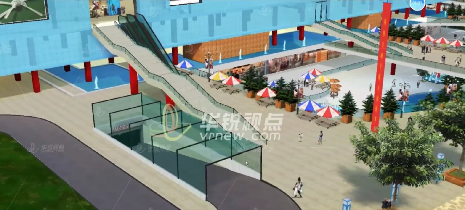 商业中心3D全景展示
