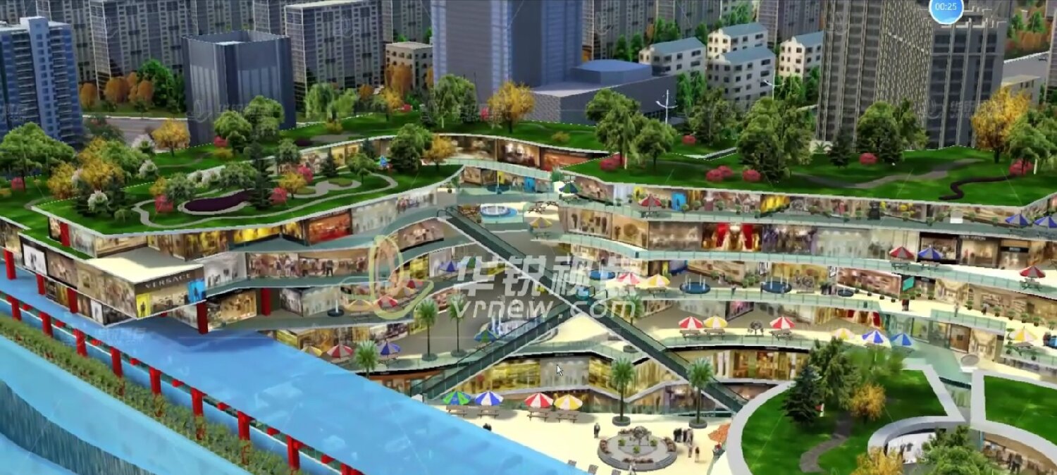 商业中心3D全景展示
